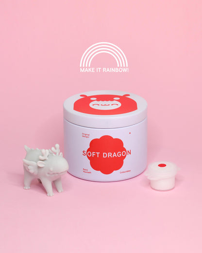 MORI Soft Dragon – DIY Paintable Resin Miniature Kit