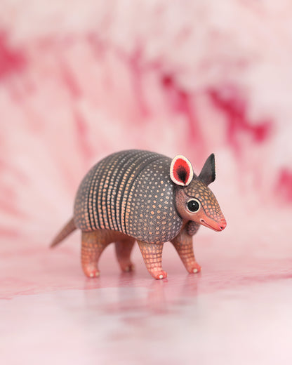 Nine-Banded Armadillo – Handmade Sculpture OOAK