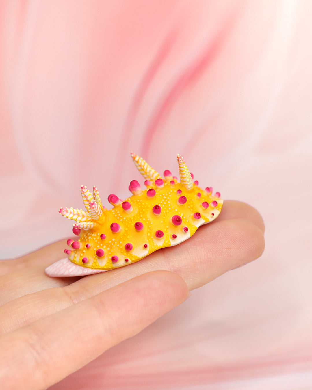 Cadlinella Nudibranch – Handmade Sculpture OOAK