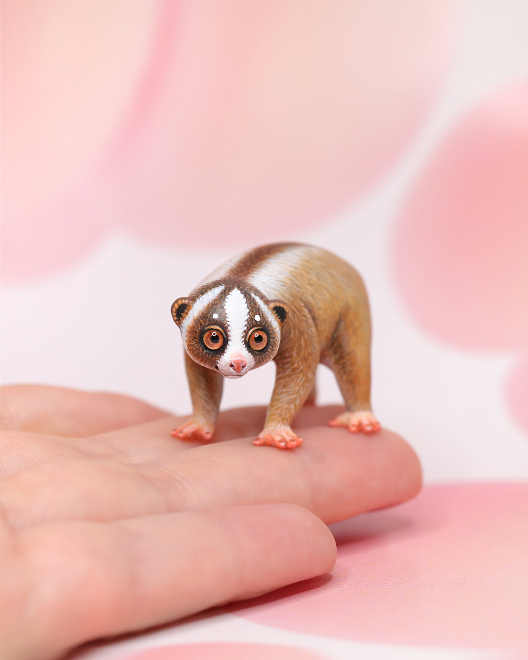 Javan Slow Loris – Handmade Sculpture OOAK