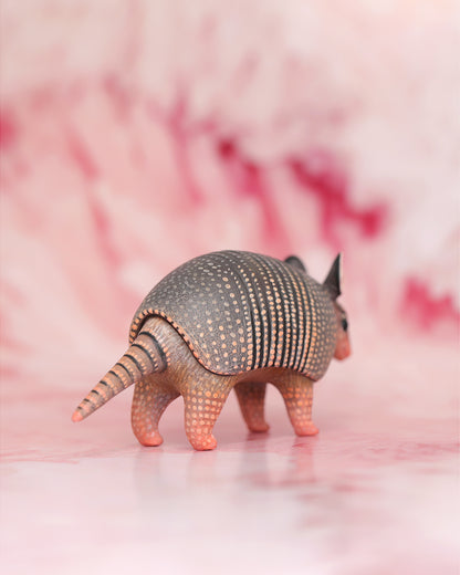 Nine-Banded Armadillo – Handmade Sculpture OOAK