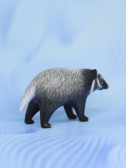 Greater Hog Badger – Handmade Sculpture OOAK