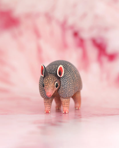 Nine-Banded Armadillo – Handmade Sculpture OOAK