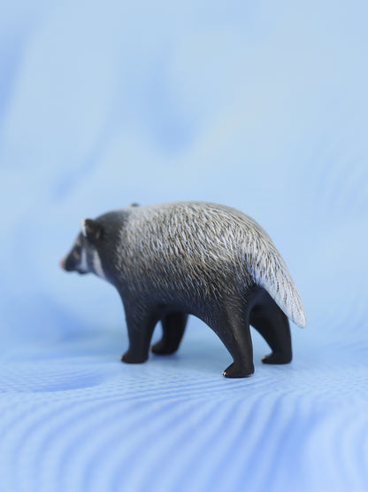 Greater Hog Badger – Handmade Sculpture OOAK