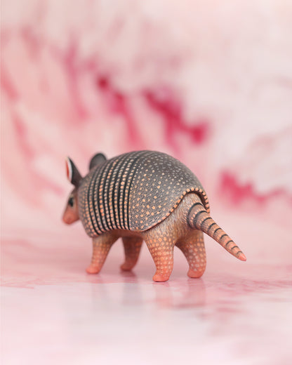 Nine-Banded Armadillo – Handmade Sculpture OOAK