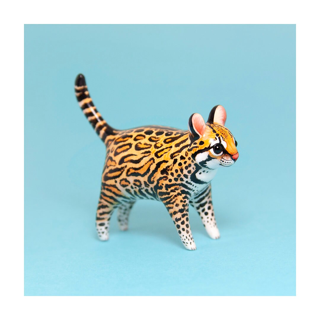 Ocelot Fine Art Print – 16x16 inch