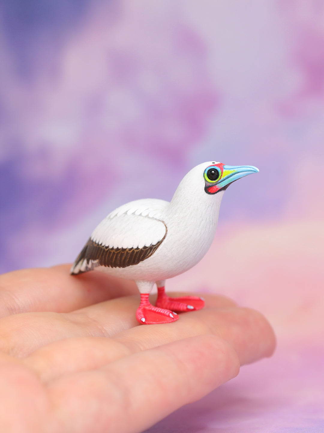 Red-footed Booby – Handmade Sculpture OOAK
