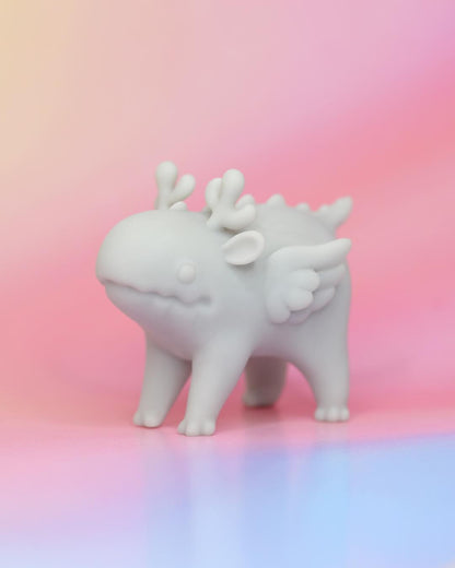 MORI Soft Dragon – DIY Paintable Resin Miniature Kit