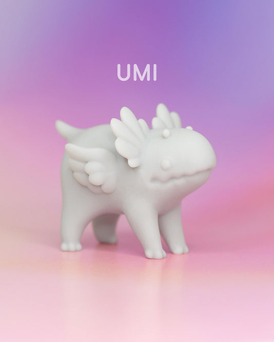 UMI Soft Dragon – DIY Paintable Resin Miniature Kit