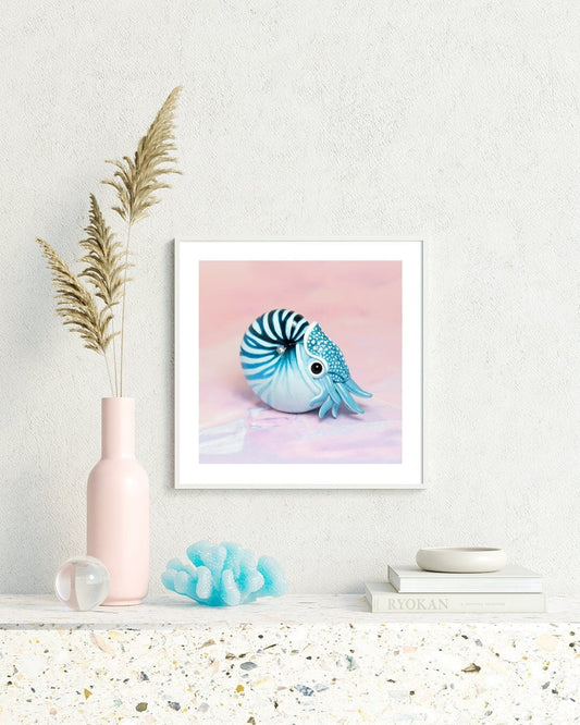 Nautilus Fine Art Print – 16x16 inch