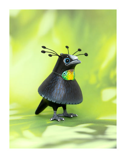 Parotia Bird Fine Art Print – 16x20 inch