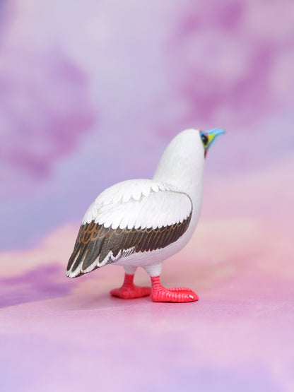 Red-footed Booby – Handmade Sculpture OOAK
